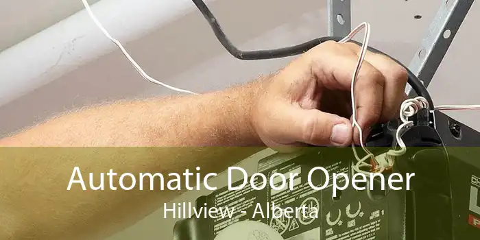 Automatic Door Opener Hillview - Alberta