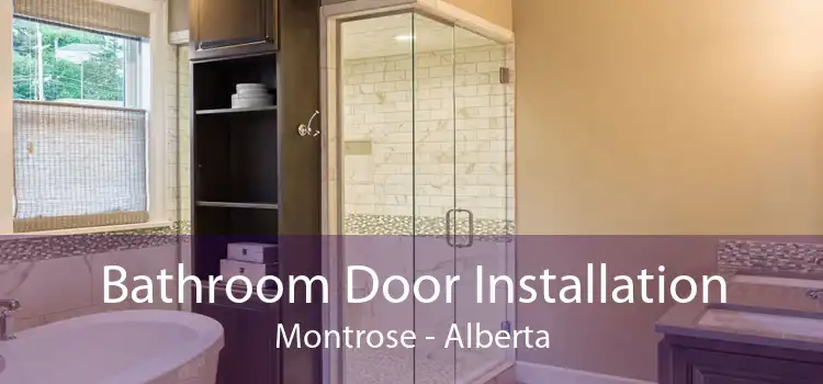 Bathroom Door Installation Montrose - Alberta