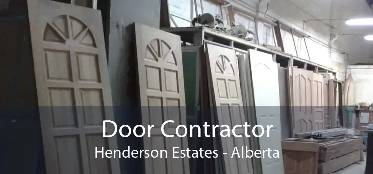 Door Contractor Henderson Estates - Alberta