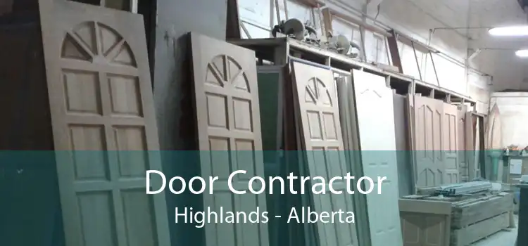 Door Contractor Highlands - Alberta