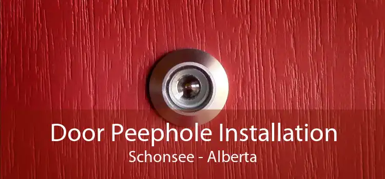 Door Peephole Installation Schonsee - Alberta