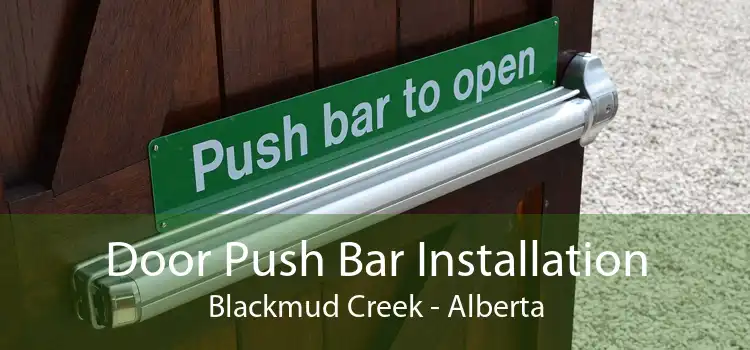 Door Push Bar Installation Blackmud Creek - Alberta