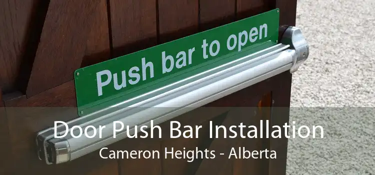 Door Push Bar Installation Cameron Heights - Alberta