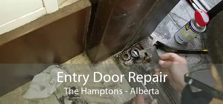 Entry Door Repair The Hamptons - Alberta