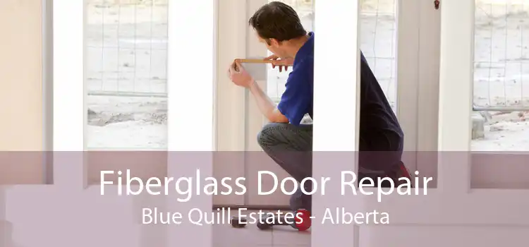 Fiberglass Door Repair Blue Quill Estates - Alberta