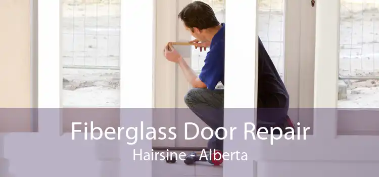 Fiberglass Door Repair Hairsine - Alberta