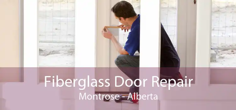 Fiberglass Door Repair Montrose - Alberta