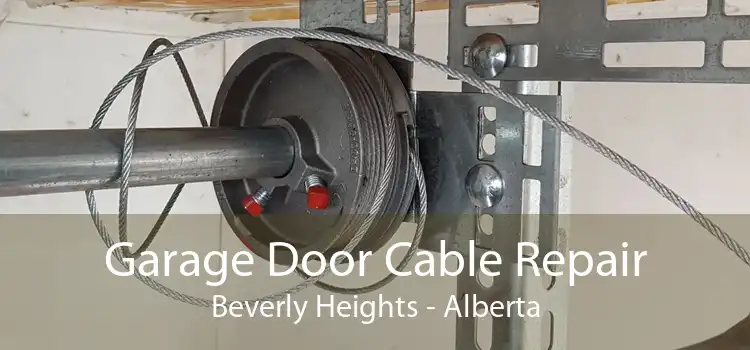 Garage Door Cable Repair Beverly Heights - Alberta