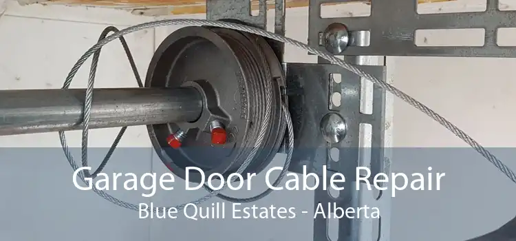 Garage Door Cable Repair Blue Quill Estates - Alberta