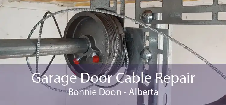 Garage Door Cable Repair Bonnie Doon - Alberta