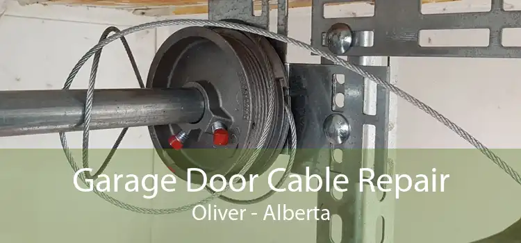 Garage Door Cable Repair Oliver - Alberta