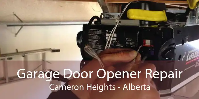 Garage Door Opener Repair Cameron Heights - Alberta