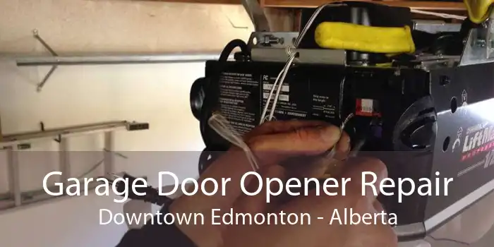 Garage Door Opener Repair Downtown Edmonton - Alberta