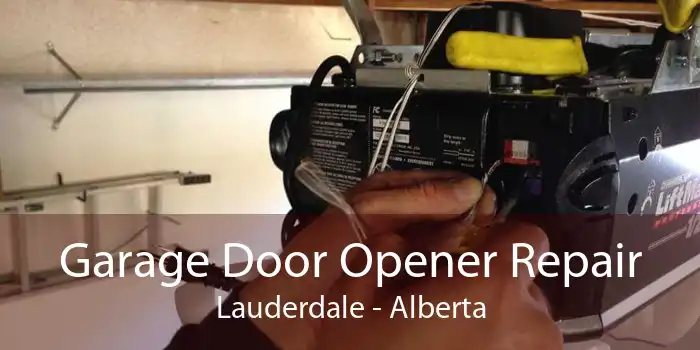 Garage Door Opener Repair Lauderdale - Alberta