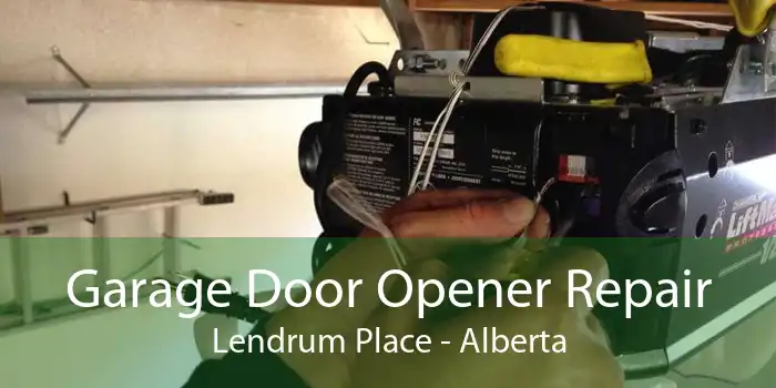 Garage Door Opener Repair Lendrum Place - Alberta