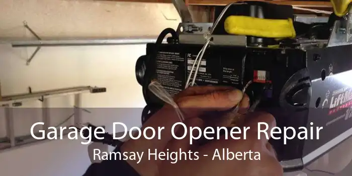 Garage Door Opener Repair Ramsay Heights - Alberta