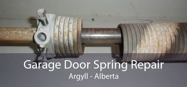 Garage Door Spring Repair Argyll - Alberta