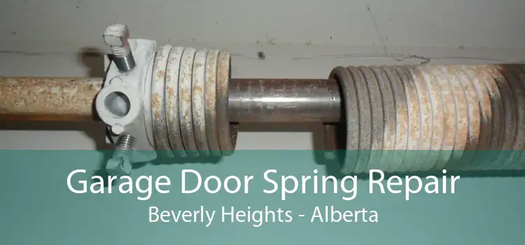 Garage Door Spring Repair Beverly Heights - Alberta