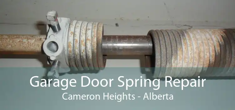 Garage Door Spring Repair Cameron Heights - Alberta