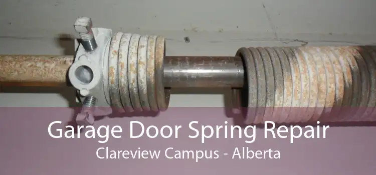 Garage Door Spring Repair Clareview Campus - Alberta