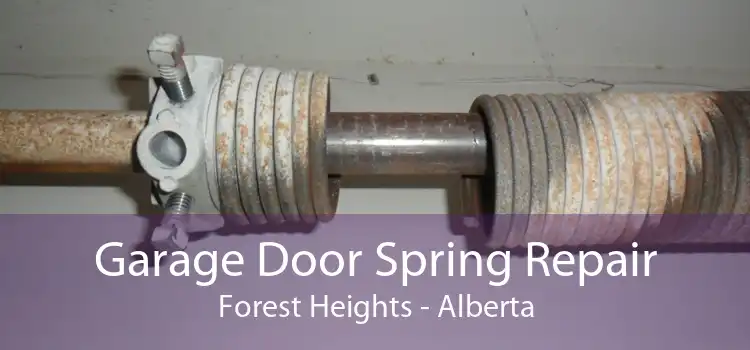 Garage Door Spring Repair Forest Heights - Alberta