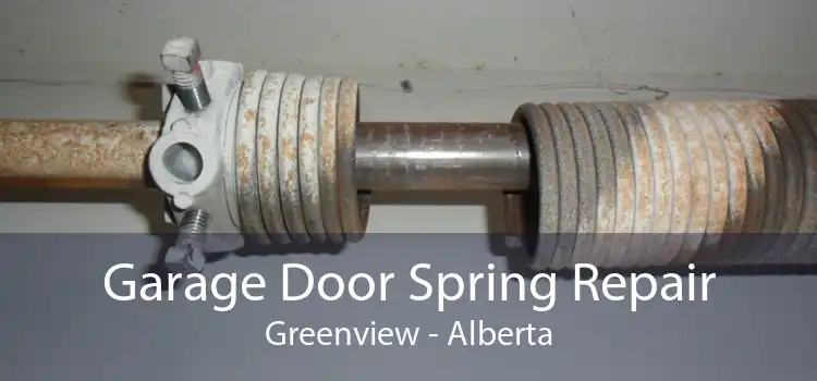 Garage Door Spring Repair Greenview - Alberta