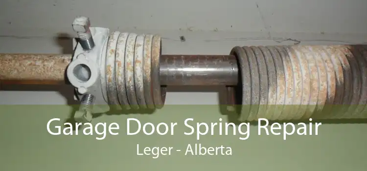 Garage Door Spring Repair Leger - Alberta