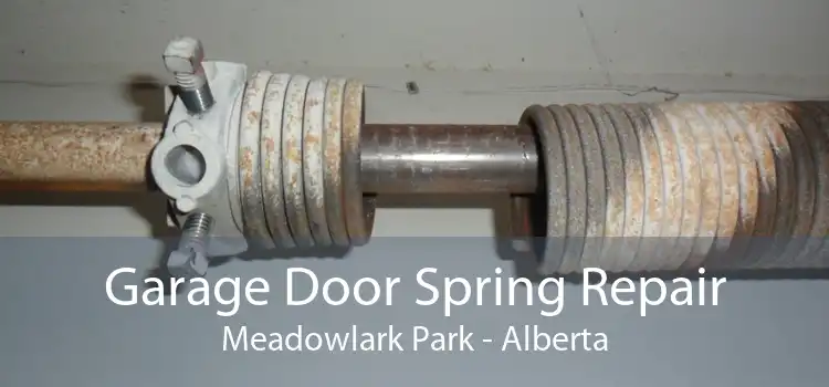 Garage Door Spring Repair Meadowlark Park - Alberta