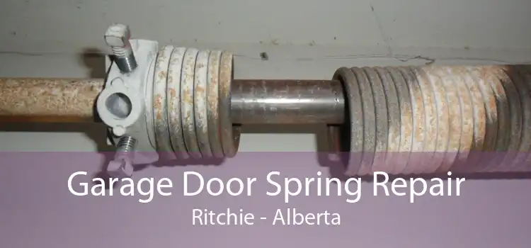 Garage Door Spring Repair Ritchie - Alberta