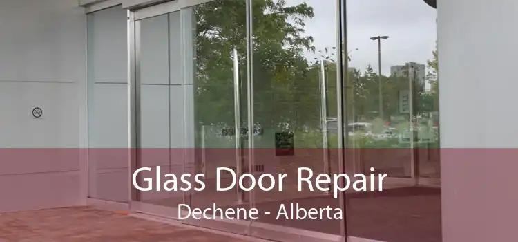 Glass Door Repair Dechene - Alberta