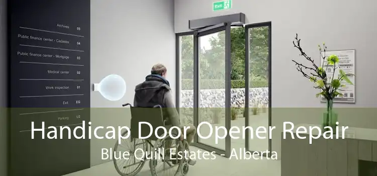 Handicap Door Opener Repair Blue Quill Estates - Alberta