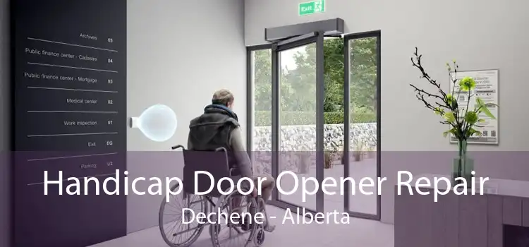 Handicap Door Opener Repair Dechene - Alberta