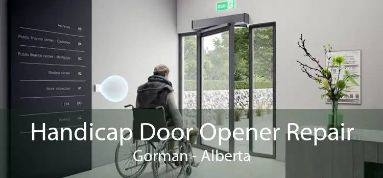 Handicap Door Opener Repair Gorman - Alberta