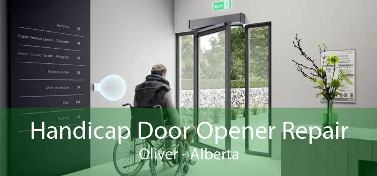 Handicap Door Opener Repair Oliver - Alberta