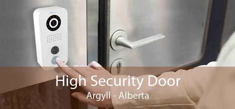 High Security Door Argyll - Alberta