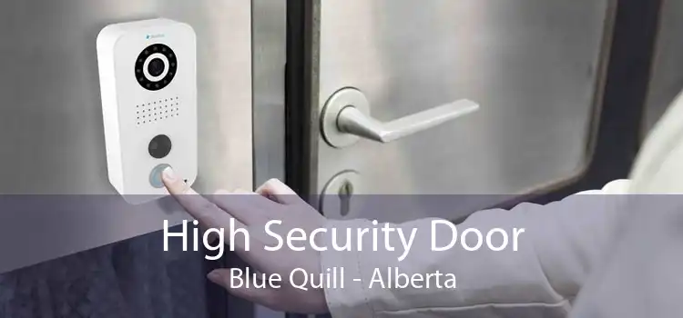 High Security Door Blue Quill - Alberta