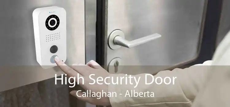 High Security Door Callaghan - Alberta