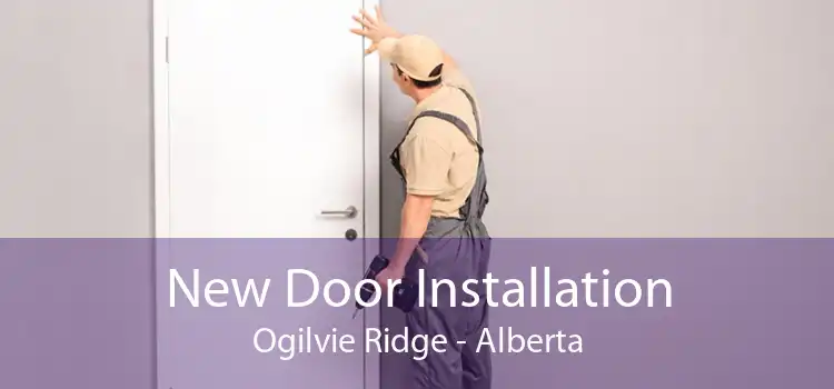 New Door Installation Ogilvie Ridge - Alberta