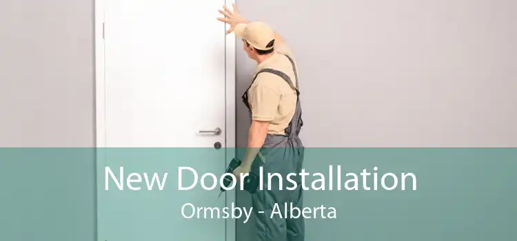 New Door Installation Ormsby - Alberta