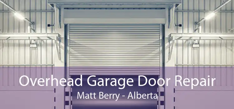 Overhead Garage Door Repair Matt Berry - Alberta