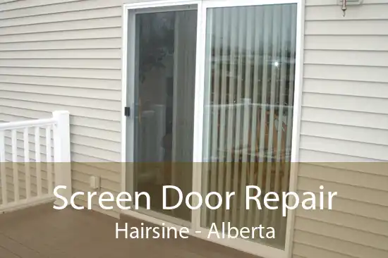 Screen Door Repair Hairsine - Alberta