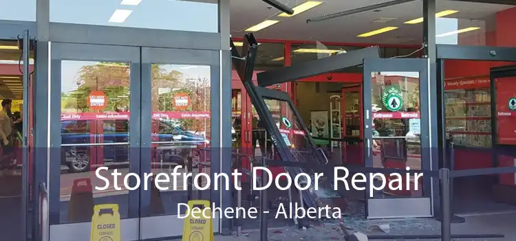 Storefront Door Repair Dechene - Alberta