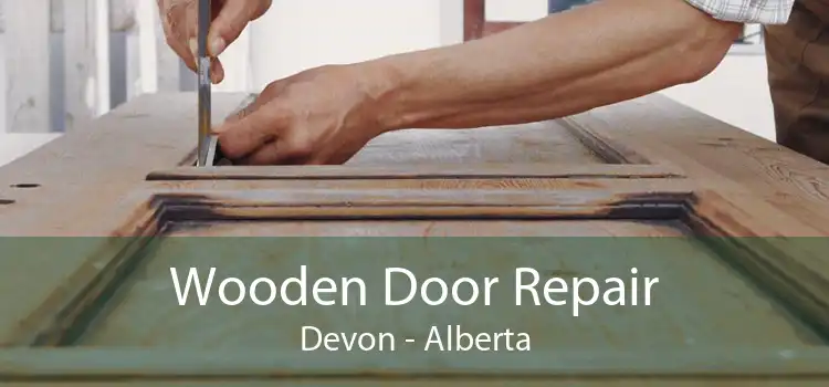 Wooden Door Repair Devon - Alberta