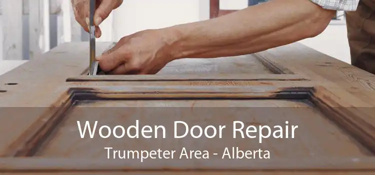 Wooden Door Repair Trumpeter Area - Alberta