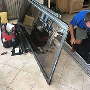 sliding glass door frame repair Tweddle Place